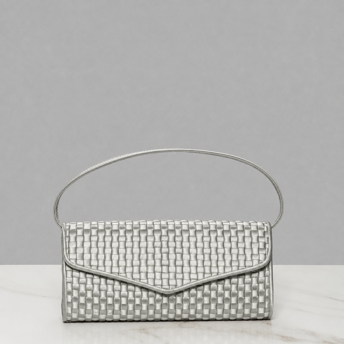 The Signature Collection Handbag - Platinum