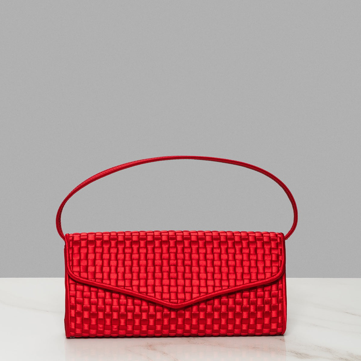 The Signature Collection Handbag - Perfect Red