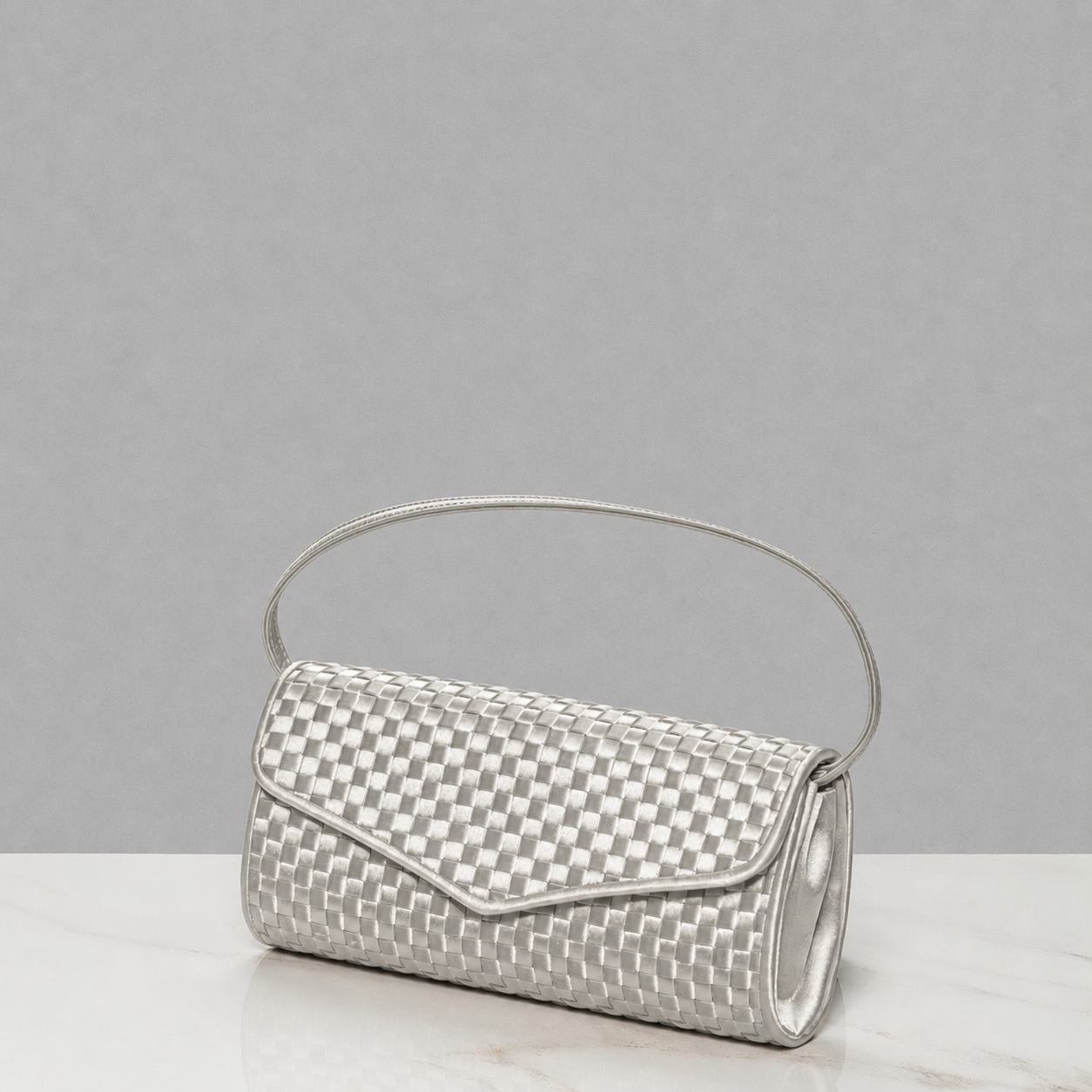 The Signature Collection Handbag - Platinum