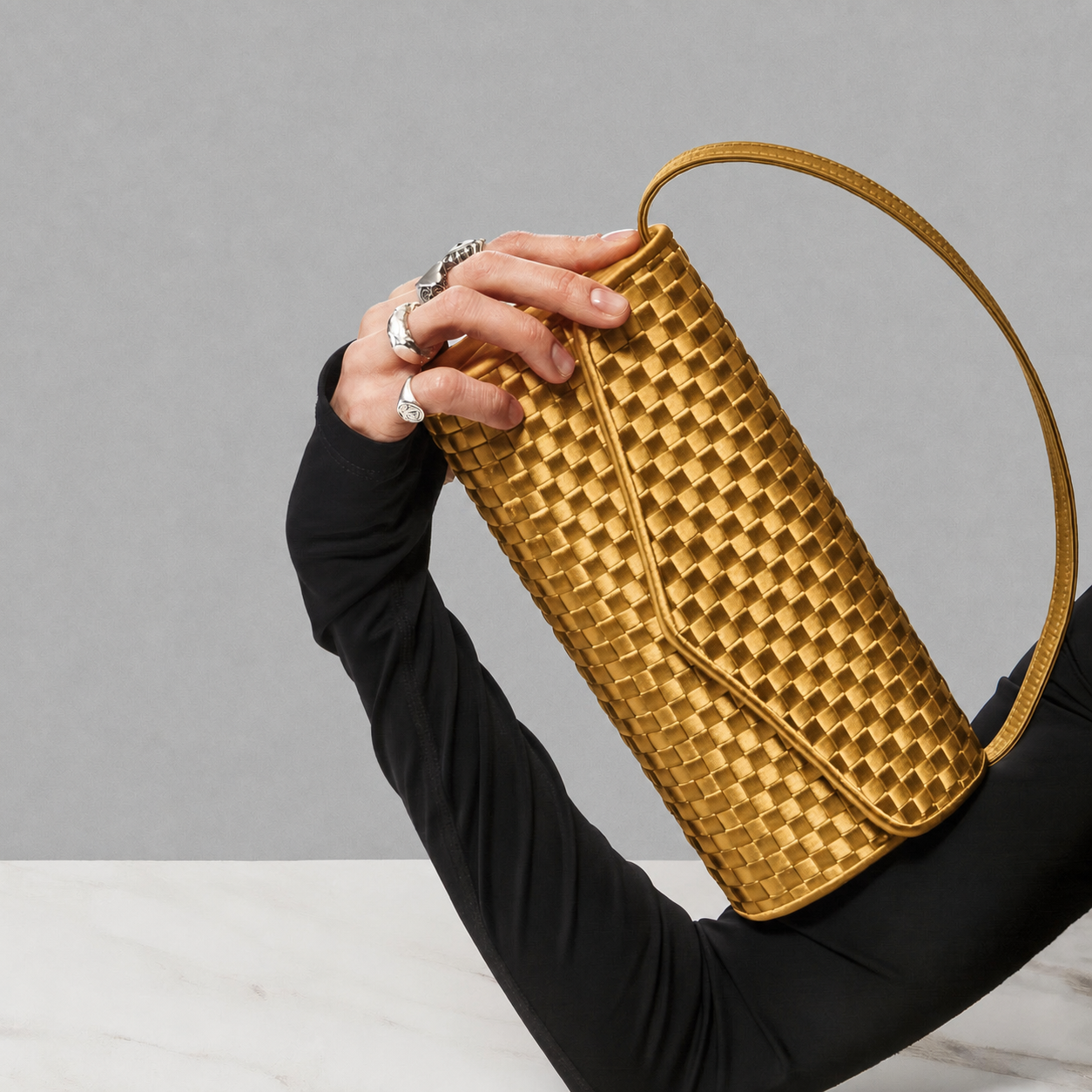 The Signature Collection Handbag - Rich Gold