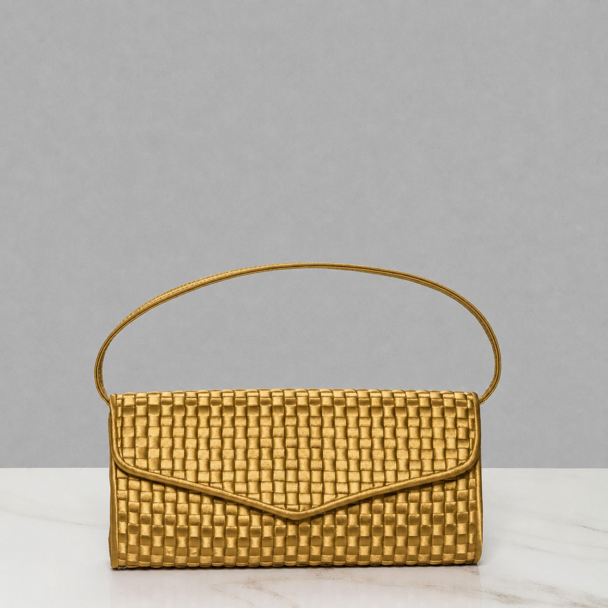Rich Gold LE PLIÉ Signature handbag